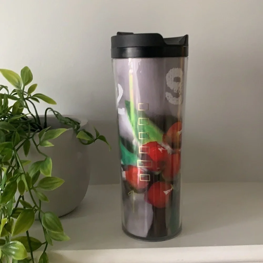 Starbucks tumbler cup to go plastic Christmas‎